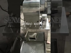 Crush rock sugar with a coarse grinder